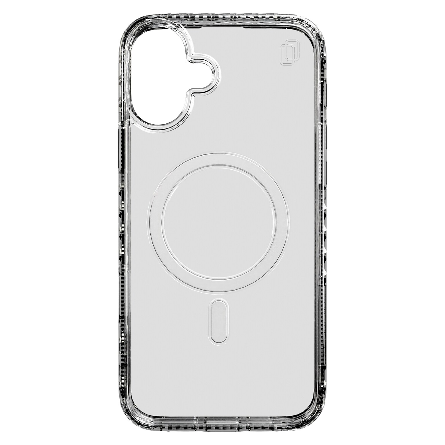 cellhelmet Magnitude Series MagSafe Phone Case for iPhone 16 Plus, Shock Absorbing, Crystal Clear (CM-105-CC)