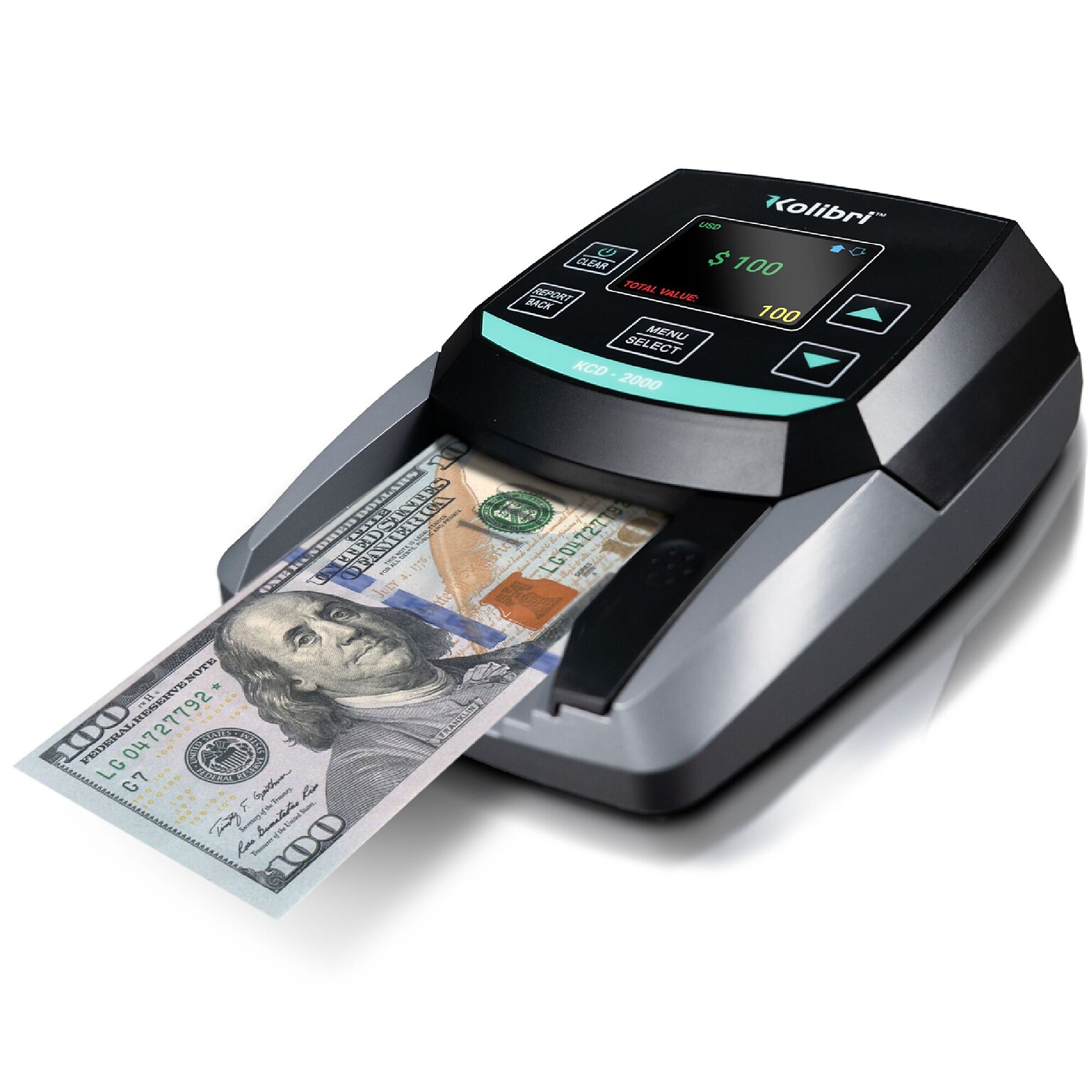 Kolibri KCD-2000 Counterfeit Detection Machine, Multicolored (KCD-2000)