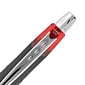 uni Jetstream RT Retractable Ballpoint Pen, Medium Point, 1.0mm, Red Ink, Dozen (73834)