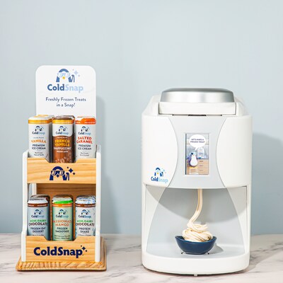 ColdSnap Single Serve Pods Frozen Treat Machine, White (ICM450000)