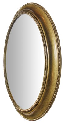 Infinity Instruments Sonore Decorative Wall Mirror, Plastic, 30" (15384AG)