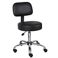 Boss Be Well Armless Medical Spa Professional Drafting Stool, Black (B245-BK)