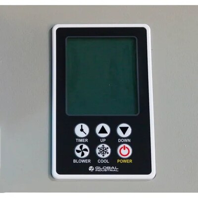 Global Industrial Portable Air Conditioner w/ Cold Air Nozzles, 1.5 Ton, 115V, 16800 BTU (292661)