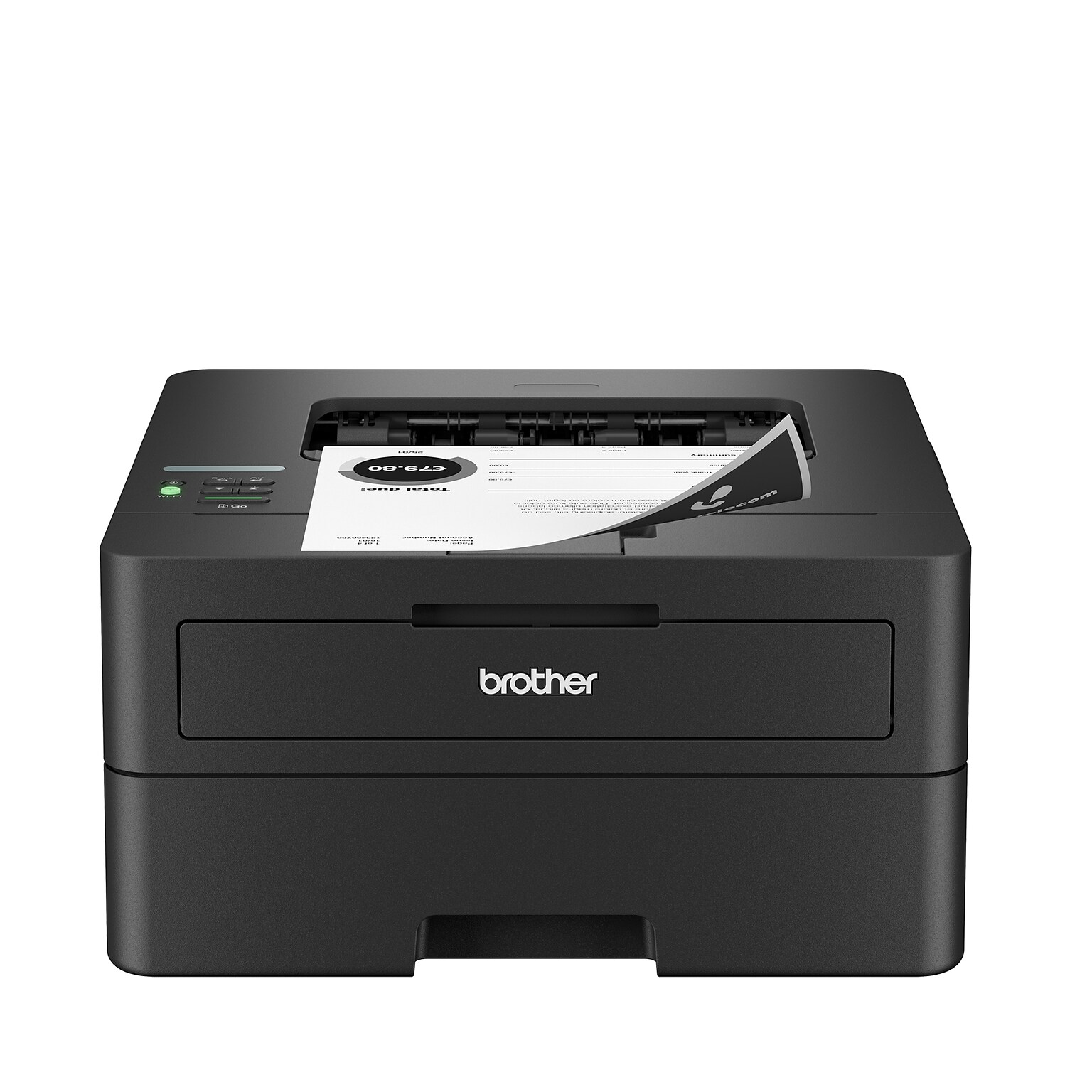 Brother HL-L2460DW Compact Wireless Black & White Laser Printer, Single-Function, Print, Refresh Subscription Ready