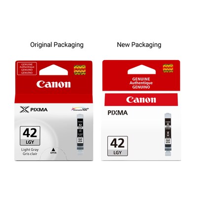 Canon 42 Light Gray Standard Yield Ink Cartridge   (6391B002)