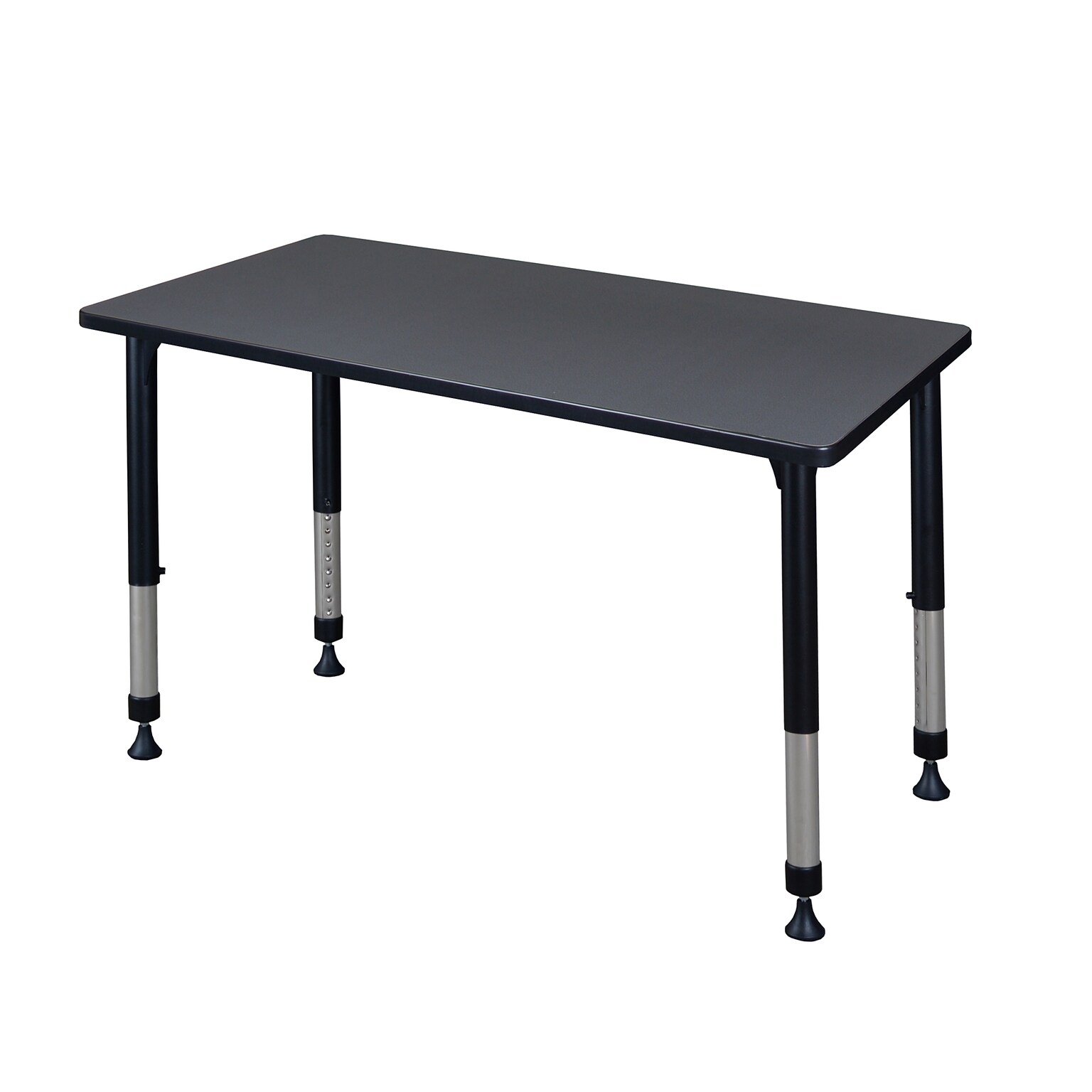Regency Rectangular Activity Table, 48 x 30, Height Adjustable, Grey (MT4830GYAPBK)
