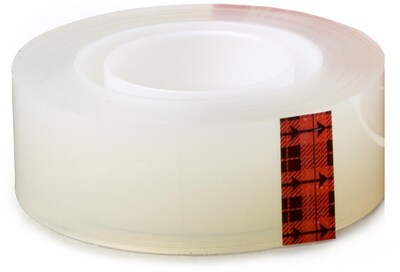 Scotch Transparent Tape, 3/4 in x 1296 in, 6 Tape Rolls, Clear, Refill, Home Office and Back to School Supplies for Classrooms