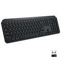 Logitech MX Keys Wireless Keyboard, Black (920-009295)