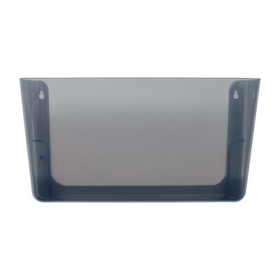 TRU RED™ Plastic Letter Wall File, Smoke (TR55343)