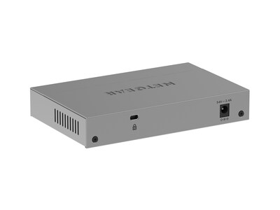 Netgear Easy Smart 5-Port Gigabit Ethernet PoE Managed Switch, 1000Mbps, Black (GS105EPP-100NAS)