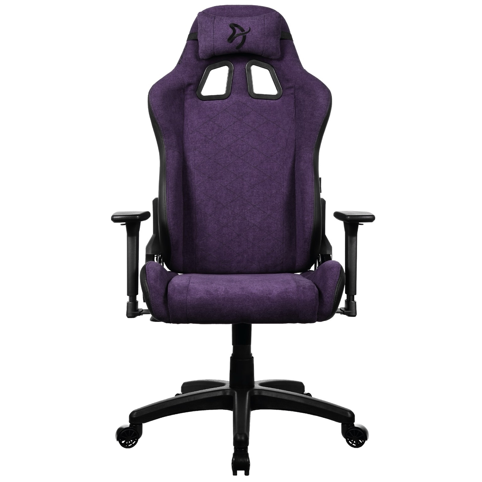 Arozzi Avanti Soft Fabric Ergonomic Racing Gaming Chair, Pure Purple (AVANTI-SFB-PPL)