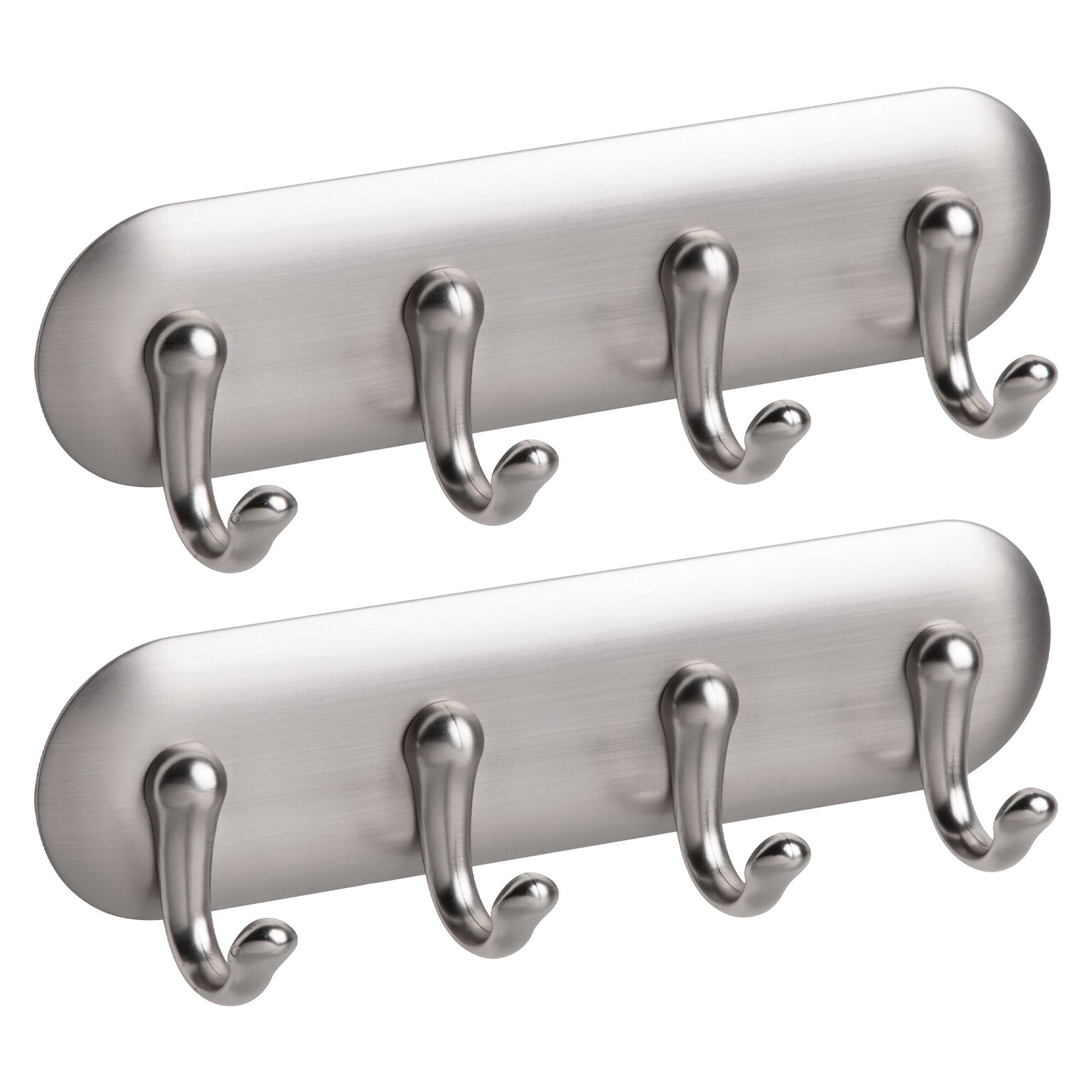 iDesign Wall Racks, Brushed Nickel, ABS (28179M2)