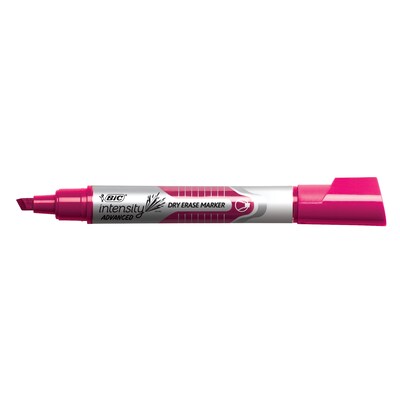 BIC Intensity Advanced Tank Dry Erase Markers, Chisel Tip, Assorted Colors, 12/Pack (GELITP121AST)