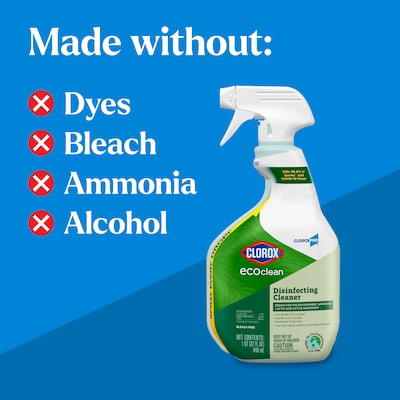 CloroxPro Clorox EcoClean Disinfecting Cleaner, 32 Oz. (60213)