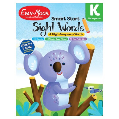 Evan-Moor Smart Start Acvitity Book Basic Skills Bundle, Grade K Workbook, 3 Books/Set (EMC6272)