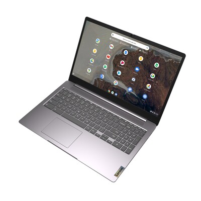 Lenovo IdeaPad 3 15IJL6 15.6 Chromebook, Intel Celeron N4500, 4GB RAM, 64GB eMMC, Chrome OS (82N4004NUS)