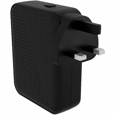 HyperJuice 145W PD 3.1 USB-C GaN Travel Charger, Black (HJ1001BKWWGL)
