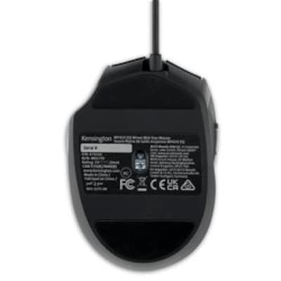 Kensington Pro Fit Ergo MY435 EQ Mouse, Black (K72512NA)