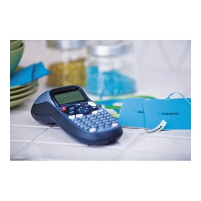 Dymo LetraTag 100H Portable Thermal Handheld Label Maker, Blue (2174534)