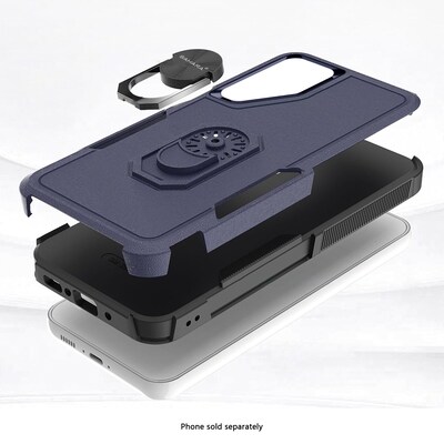 SaharaCase Raider Phone Case for Galaxy A26 5G, Shock Absorbing, Midnight Blue (CP00726)