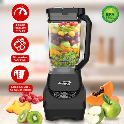 Brentwood Select 68oz. Blender, Black (BTWJBS1000BK)