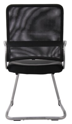 Boss Mesh Back W/ Pewter Finish Guest Chair