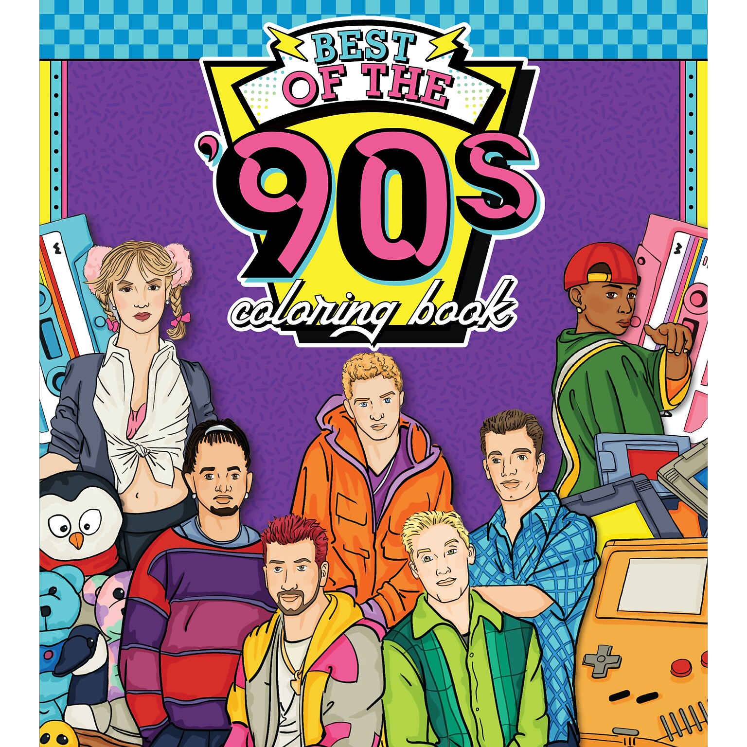 Quarto Best of the 90s Coloring Book, 96 Pages (9780760381243)