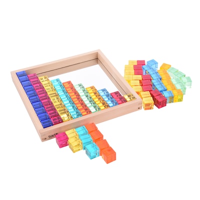 TickiT Gem Cube Mirror Tray, 101 Pieces/Set (CTU73548)