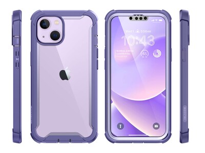 i-Blason Ares Deep Purple Case for iPhone 14 Plus (iPhone2022-6.7-Ares-SP-Mauve)