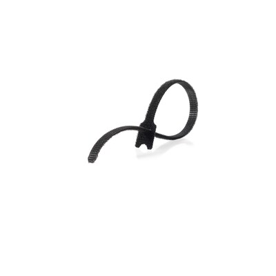 Velcro Brand One-Wrap Thin Cable Ties 1/4 x 8, Black, 25/Pack (91141)