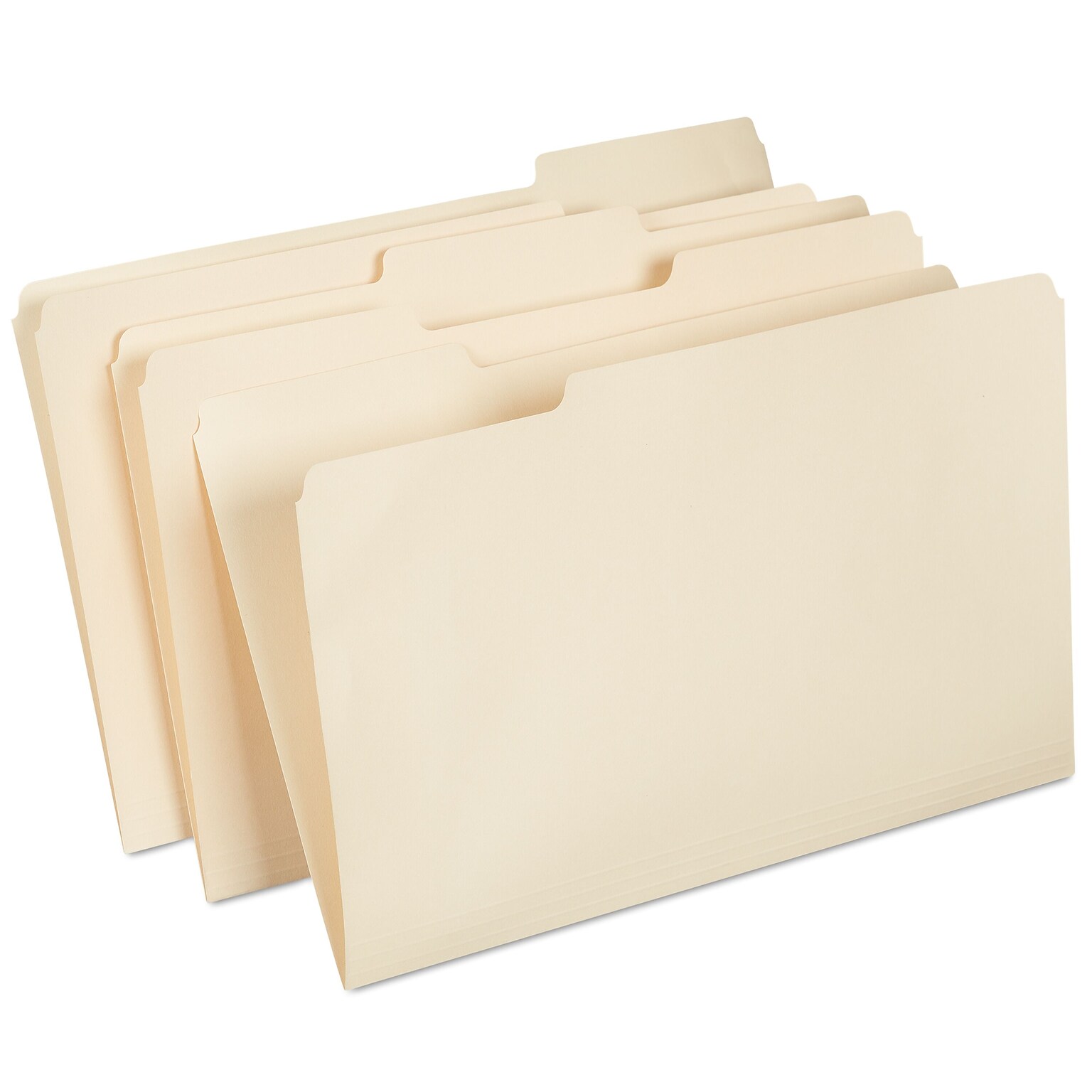 Staples 30% Recycled File Folders, 1/3-Cut Tab, Legal, Manila, 100/Box (ST56680-CC)