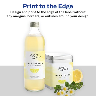 Avery Laser/Inkjet Multipurpose Labels, White, 3 Labels/Sheet, 25 Sheets/Pack (94249-WMF25)