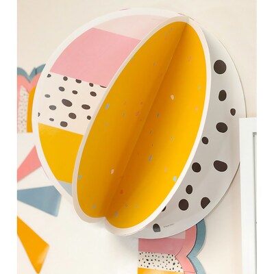 Carson Dellosa Education We Belong Jumbo Hearts & Dots Cut-Outs, 12/Pack, 3 Packs/Bundle (CD-120650-3)