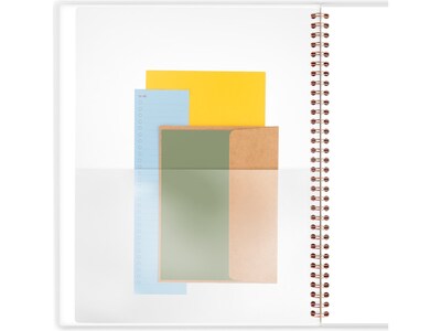2025 Cambridge Mina 8.5" x 11" Weekly & Monthly Planner, Poly Cover, Multicolor (1134-905-25)