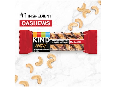 KIND Thins Gluten-Free Bar Variety Pack, 14.8 oz., 20 Bars/Box (41891)