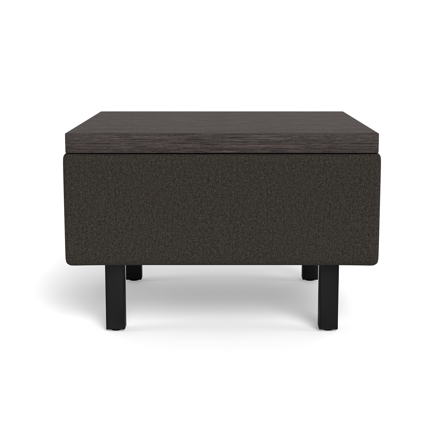 Safco Movvi 24W x 24D Laminate Side Table, Dorset Slate (MITBL1DT16ASNT)