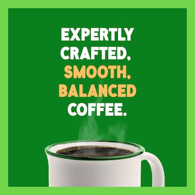 Green Mountain Breakfast Blend Whole Bean Coffee Packet, Light Roast, 18 oz. (GMT37567)