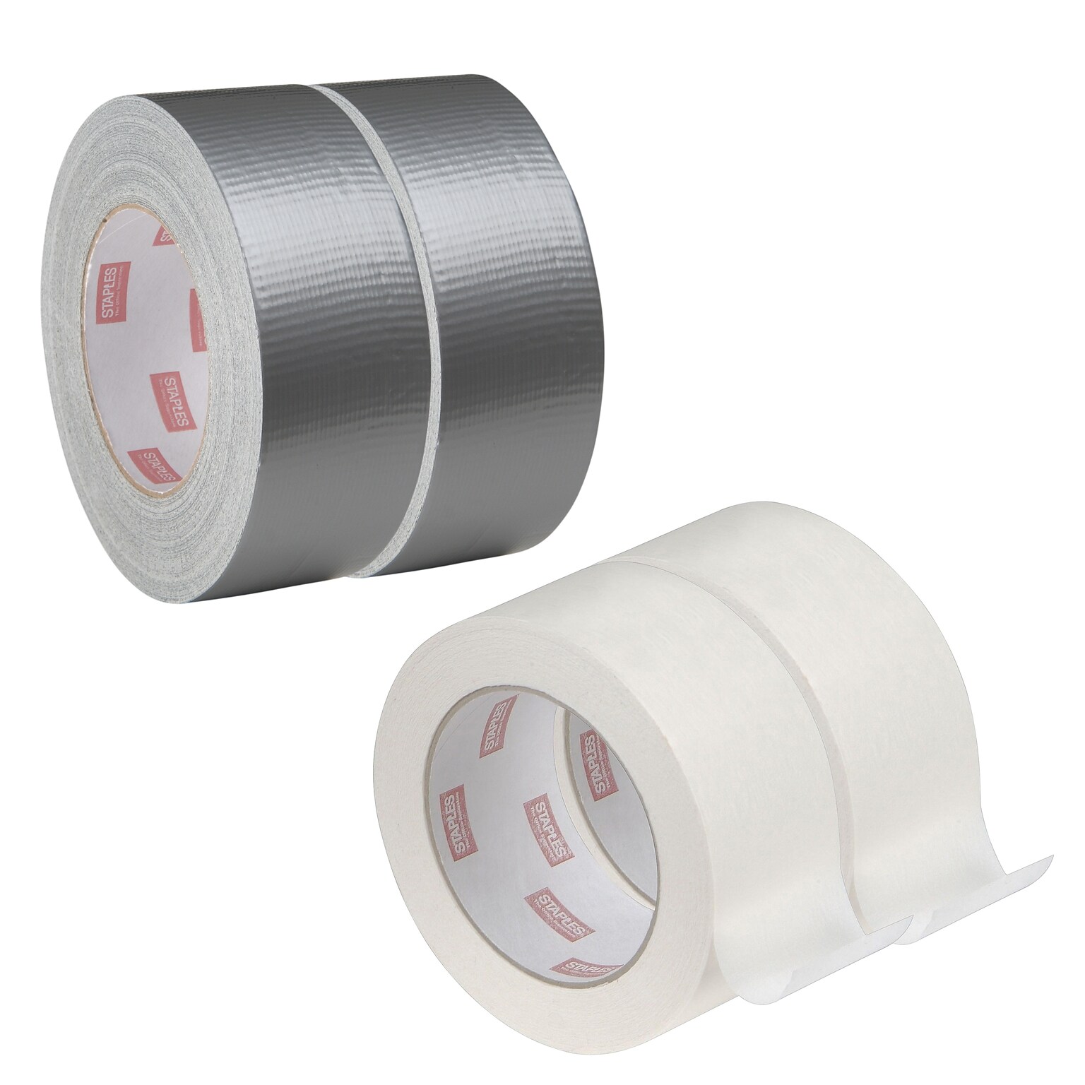 Staples® Masking & Duct Tape Bundle, 4/pk
