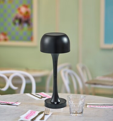 Adesso Jimmy LED Table Lamp, Black (2602-01)