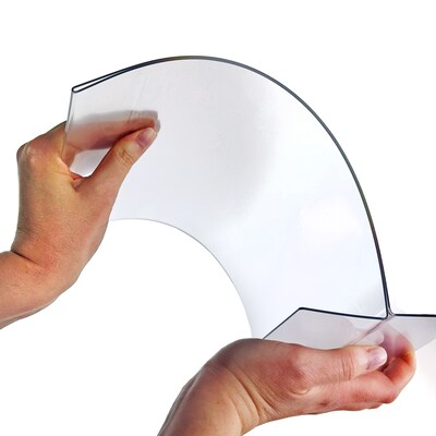 Azar Document Holder, Desktop/Countertop, Bottom Loading Plastic, 3/Pack (152430-3PK)