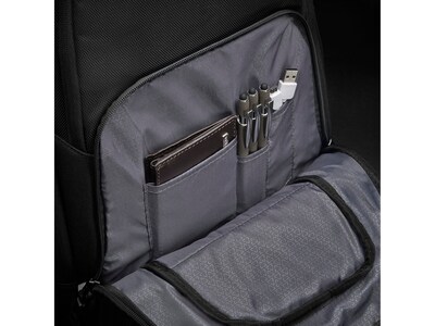 CODi Ferretti Pro 17.3" Polyester Laptop Backpack, Black (FER706-4)
