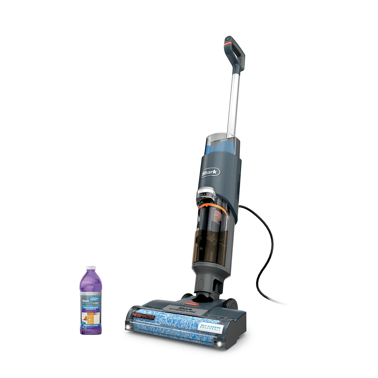 Shark HydroVac MessMaster Upright Vacuum, Bagless, Navy (WD161)
