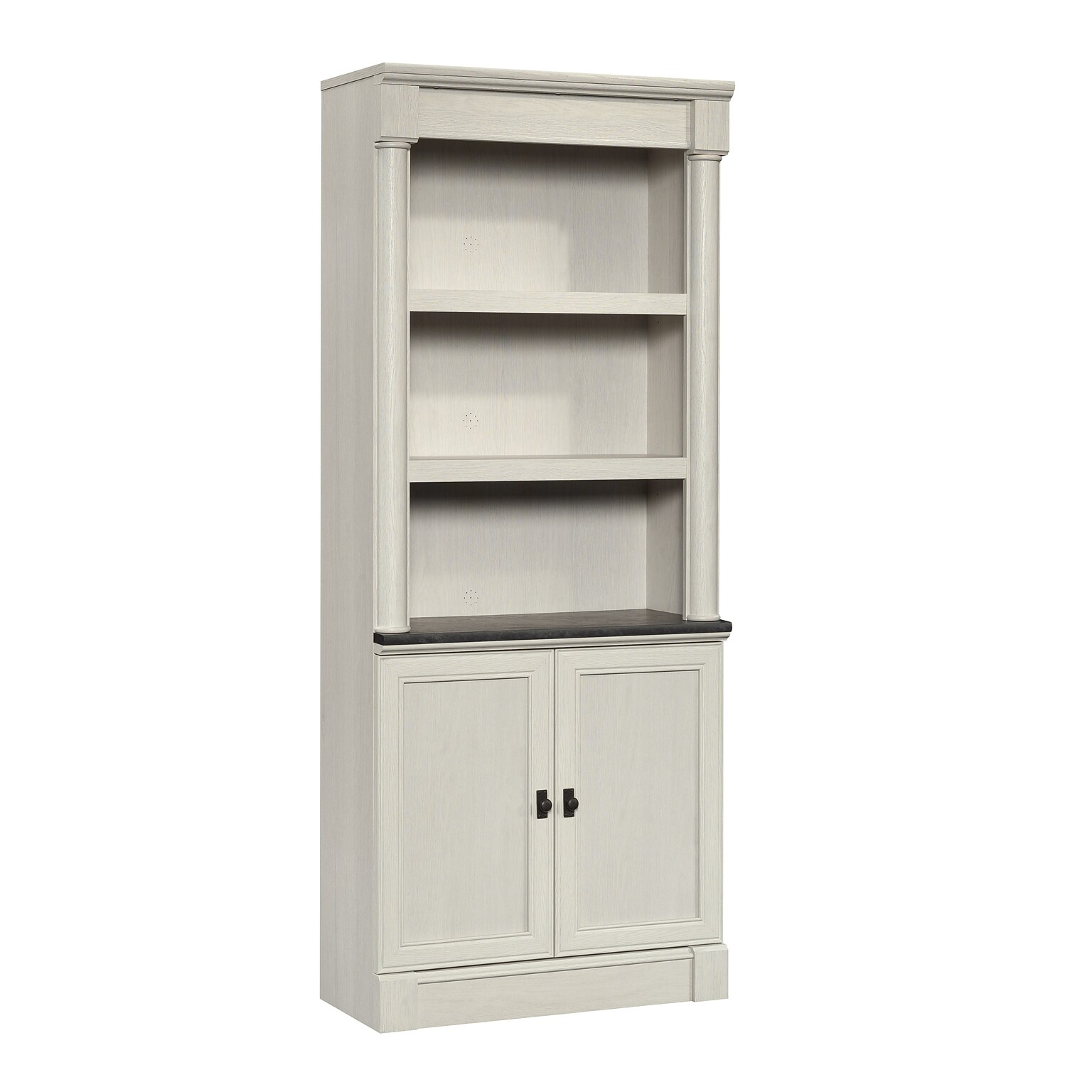 Sauder Palladia 72H 4-Shelf Bookcase, Glacier Oak (432729)