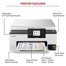 Canon MAXIFY GX1020 Inkjet Printer, All-in-One Supertank, Print, Scan, Copy (6169C002)