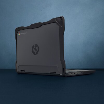 SaharaCase Venture Series Case for HP Fortis x360 11 Chromebook (2in1) G3,G4,G5 EE, Shock-Absorbing, Clear/Black