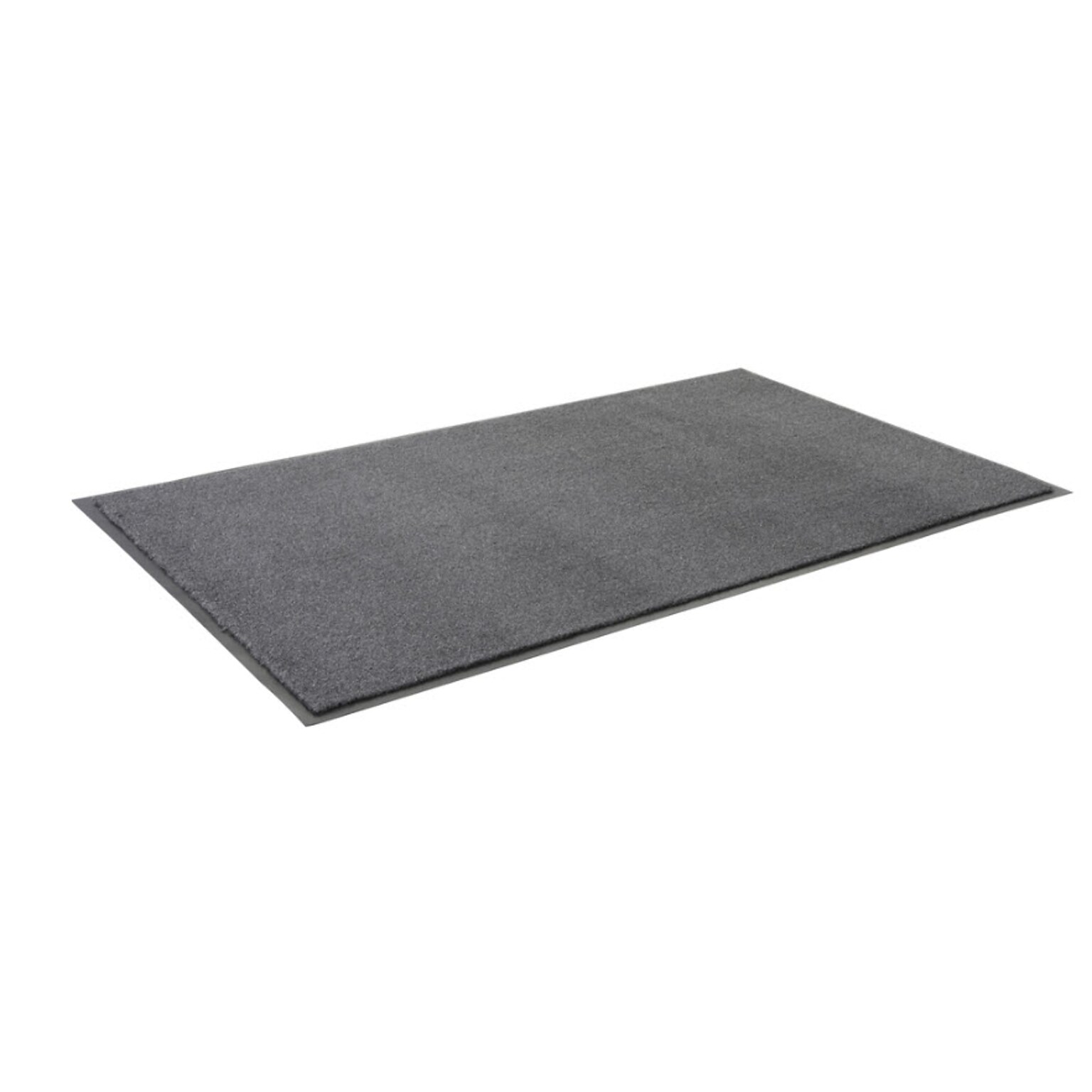 Genuine Joe Silver Series Entrance Mat, 3 x 5, Salt/Pepper (GJO56352)