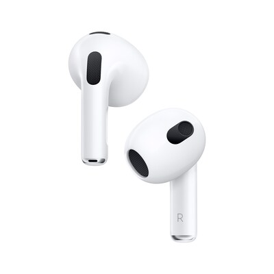 Apple AirPods (3rd Generation) Bluetooth Earbuds with Lightning Charging Case, White (MPNY3AM/A)