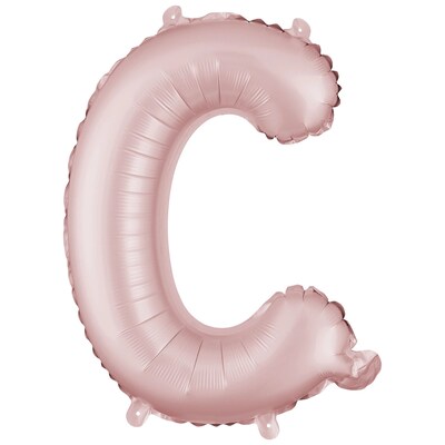 Party City (Air-Filled) 16 C Foil Balloon, Dusty Rose (AM 1 100070-92)