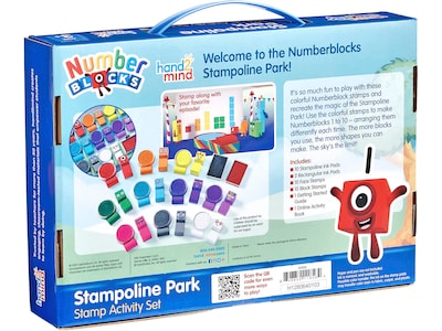 hand2mind Numberblocks Stampoline Park Activity Set (94563)