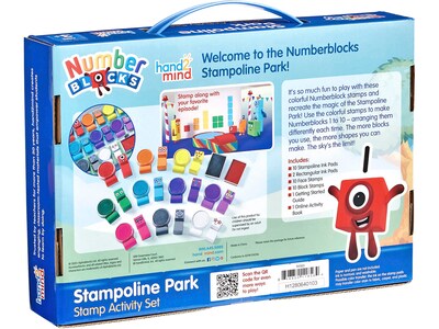 hand2mind Numberblocks Stampoline Park Activity Set (94563)